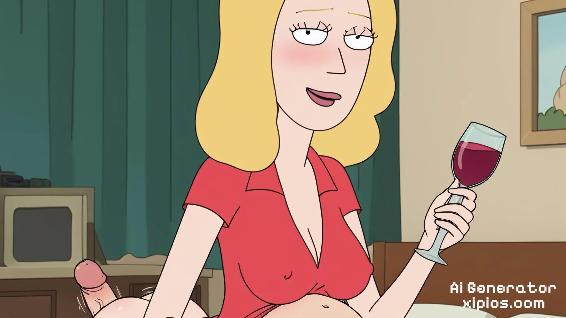 cartoon porn rick and morty video